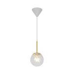 Nordlux Chisell 15 Luce Pendente Metallo e Vetro Ottone | Adatto per E14