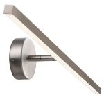 Nordlux Ip S13 60 Luce Da Parete Metallo Brushed Aluminium 7.2W 400lm - 830 Luce Calda - 
