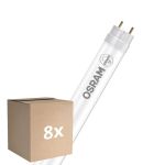 Confezione Multipack 8x Osram Tubo LED T8 (EM/Mains) Standard Output 10W 1080lm - 830 Luce Calda -  | 90cm - Sostitutiva 30W