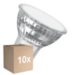 Confezione Multipack 10x Ledvance LED Riflettore GU10 PAR16 5.6W 620lm 120D - 827 Bianco Molto Caldo | Sostitutiva 80W