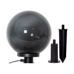 Eglo Punta Luce Monterollo Smoke Nero | IP44 - Adatto per 1x E27