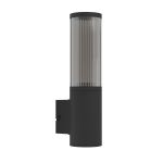 Eglo Luce Da Parete Salle Esterni Aluminium Nero | Adatto per E27