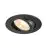 SLV New Tria 68 Faretti Aluminium Nero Il Giro | Ritaglio 68mm - Adatto per 1x GU10 