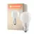 Ledvance Classic LED E27 Pera Filamento Ghiaccio 4W 470lm - 827 Bianco Molto Caldo | Sostitua 40W