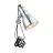 Nordlux Lampada Da Tavolo Photo Aluminium Argento | IP20 - Adatto per 1x E27