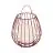 Nordlux Lampada Da Tavolo Jim To-Go Portable Batteria Rosso 3W 300lm - 827 Bianco Molto Caldo | A 3 Livelli Dimmerabile 