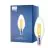 Philips MASTER LED E14 Candela Filamento Chiara 3.4W 470lm - 922-927 Dim To Warm | Miglior Resa Cromatica - Dimmerabile - Sostitutiva 40W
