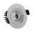 Noxion Faretti LED Diamond Inclinabile Aluminium 6W 400lm 36D - 927 Bianco Molto Caldo | Ritaglio 83mm - IP44 - Miglior resa cromatica - Dimmerabile