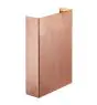 Nordlux Fold 15 Coppe Luce Da Pareter Marrone Up & Down 10.4W 225lm - 830 Luce Calda - 
