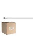 Confezione Multipack 10x Philips MASTER LED T8 (EM/Mains) Ultra Output 20W 3700lm - 865 Luce Del Giorno | 150cm - Sostitutiva 58W