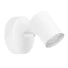 Eglo Soffitto Faretti Consuma 1 Acciaio Bianca | Adatto per GU10